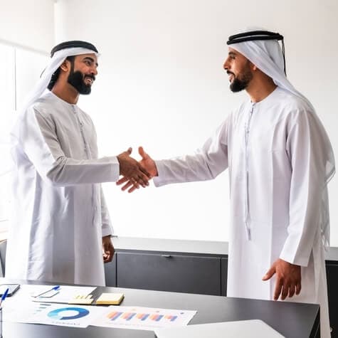 阿拉伯商人达成交易