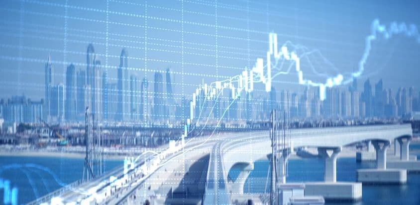 迪拜码头,增长图表