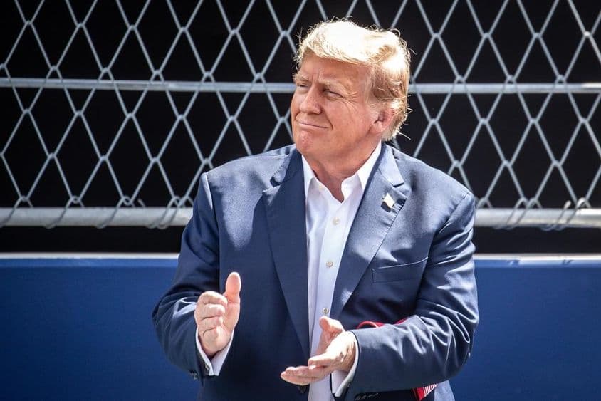 佛罗里达州的唐纳德·特朗普。