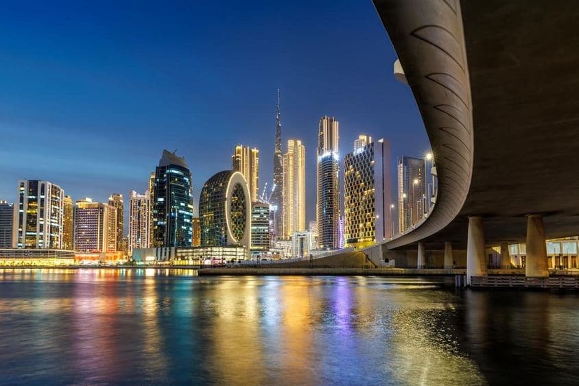 迪拜夜景