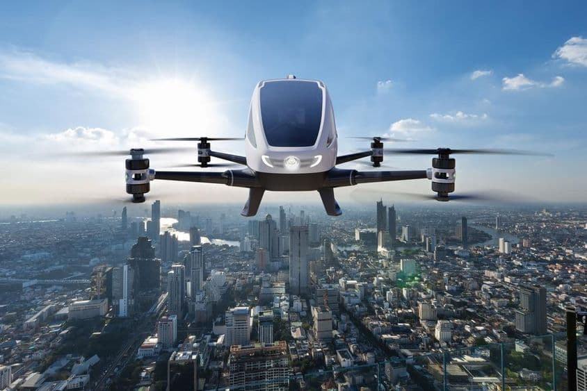 空中出租车。
