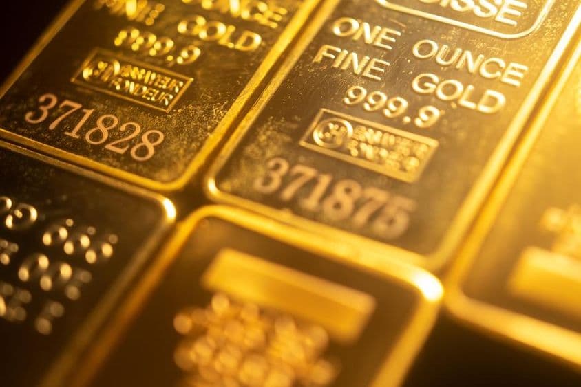 999.9纯度投资金条。