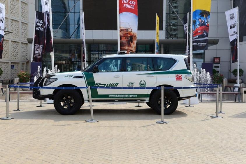 迪拜警车