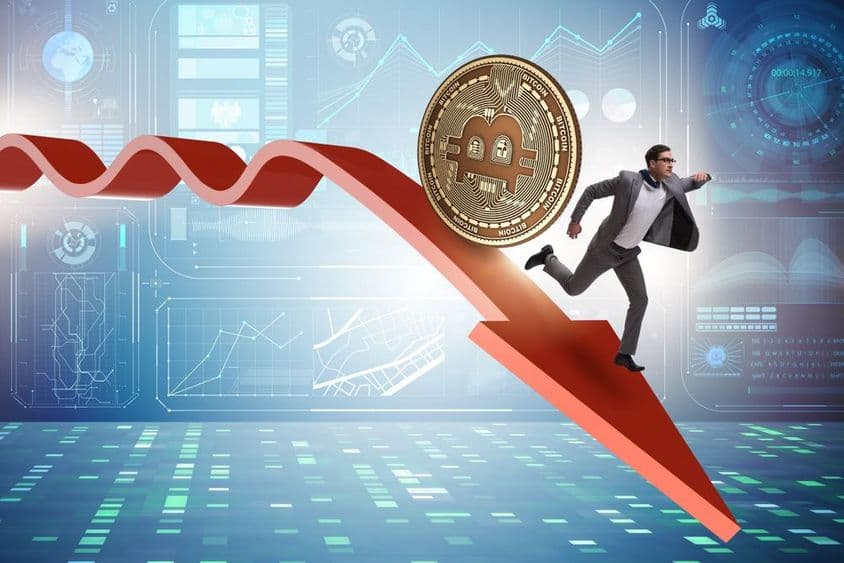 比特币因加密货币价格下跌被商人追逐。