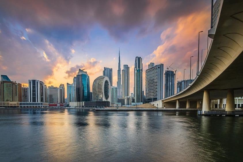 迪拜天际线与摩天大楼