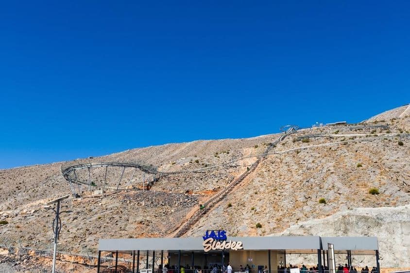 拉斯海玛受欢迎的Jais Sledder景点。