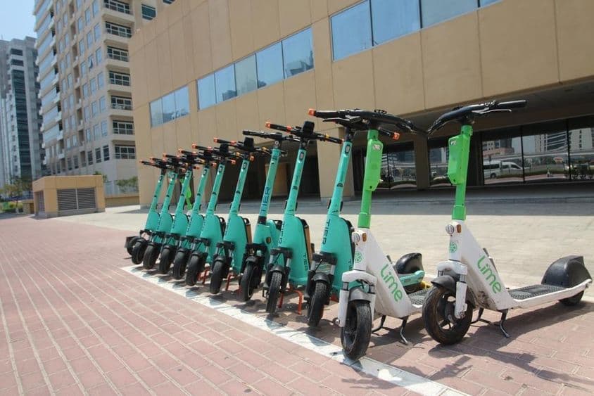 迪拜RTA电动滑板车租赁