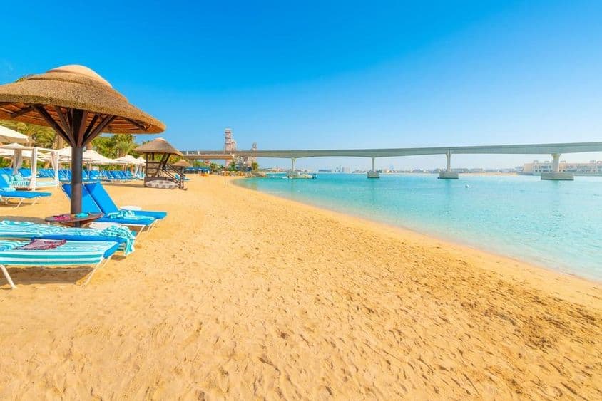 迪拜棕榈岛海景