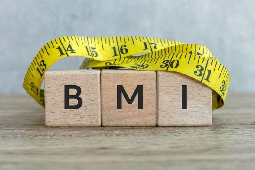 BMI字块和卷尺