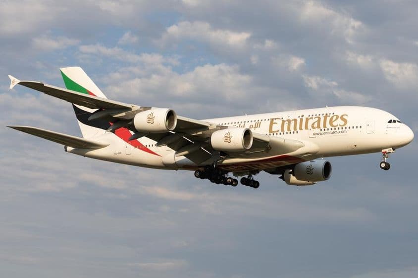 空中客车A380-861 A388(A6-EUD | 216)飞机。