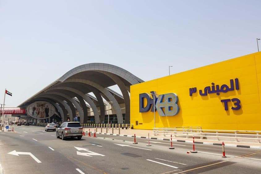 迪拜国际机场(DXB)3号航站楼。