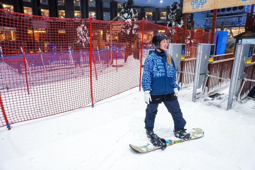 迪拜购物中心“迪拜滑雪场”的景点