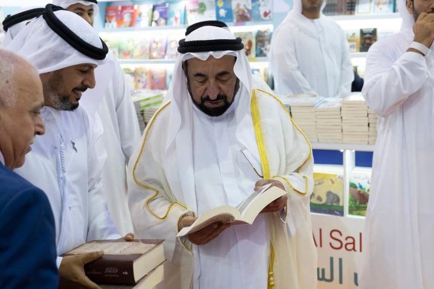 Sheikh Dr Sultan bin Muhammad Al Qasimi的照片。