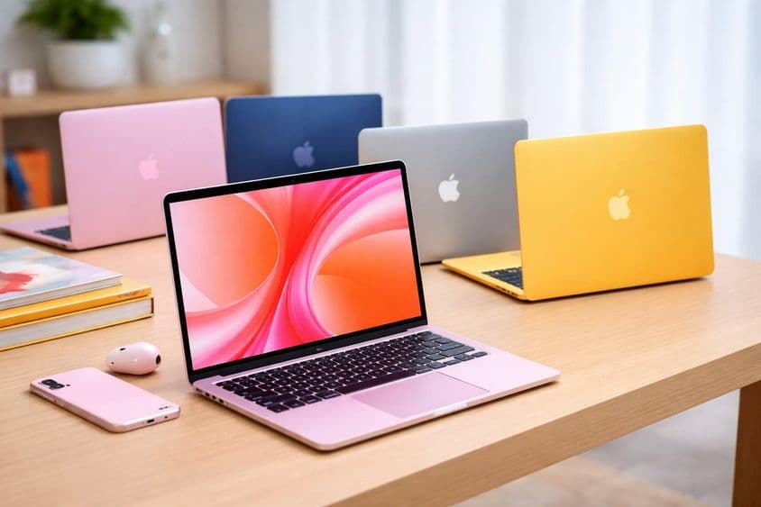 多彩的MacBook Neo笔记本电脑