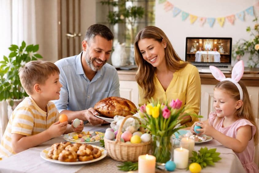 家中复活节,迪拜氛围