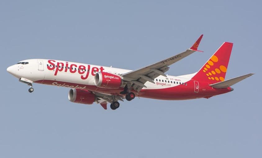 Spicejet航空公司波音737 MAX飞机