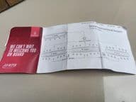阿联酋航空的登机牌。